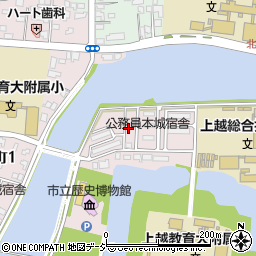 新潟県上越市本城町周辺の地図