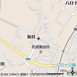 福島県いわき市四倉町和具周辺の地図