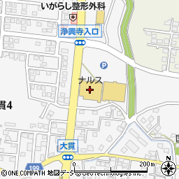 ナルス高田西店周辺の地図