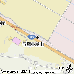 〒961-0881 福島県白河市与惣小屋の地図