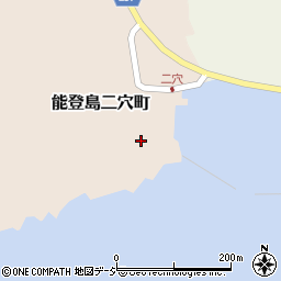 石川県七尾市能登島二穴町イ23周辺の地図