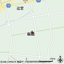 福島県白河市板橋柳町周辺の地図