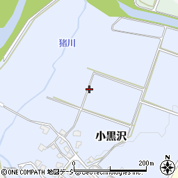 新潟県十日町市小黒沢周辺の地図