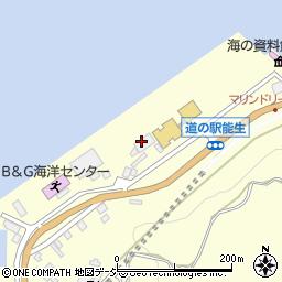 糸魚川市観光協会　能生観光案内所周辺の地図