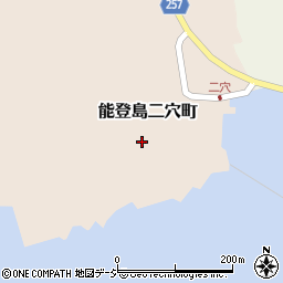 石川県七尾市能登島二穴町イ56周辺の地図