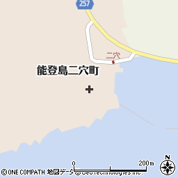 石川県七尾市能登島二穴町イ37周辺の地図