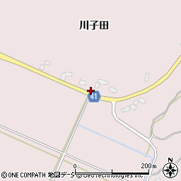 福島県いわき市四倉町戸田川子田周辺の地図
