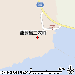 石川県七尾市能登島二穴町イ53周辺の地図