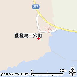 石川県七尾市能登島二穴町イ46周辺の地図