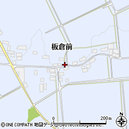 福島県白河市東上野出島板倉前周辺の地図