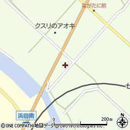 石川県七尾市中島町中島丙29周辺の地図