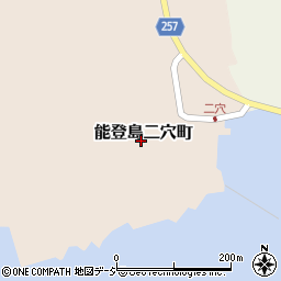 石川県七尾市能登島二穴町イ58周辺の地図