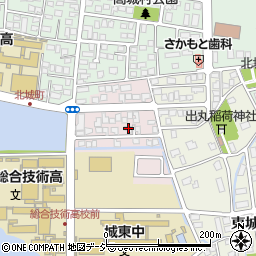新潟県上越市本城町4-15周辺の地図