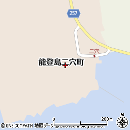 石川県七尾市能登島二穴町イ59周辺の地図
