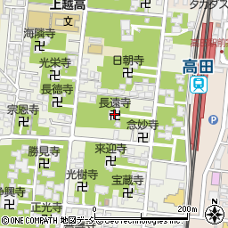 長遠寺周辺の地図