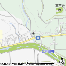 福島県いわき市四倉町薬王寺粟刈沢周辺の地図