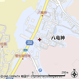 福島県白河市八竜神62-23周辺の地図