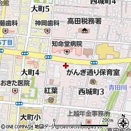 上越警察署高田交番周辺の地図