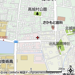 新潟県上越市本城町4-10周辺の地図