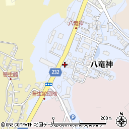 福島県白河市八竜神74-1周辺の地図