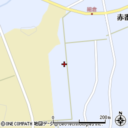 福島県白河市借宿細倉周辺の地図
