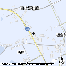 福島県白河市東上野出島西原20周辺の地図
