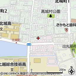 新潟県上越市本城町4-1周辺の地図