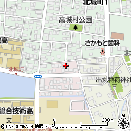 新潟県上越市本城町4-5周辺の地図