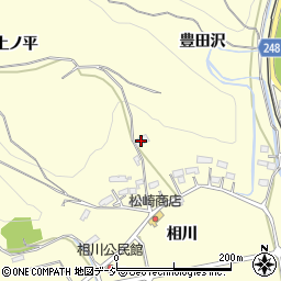 福島県いわき市小川町西小川上ノ平周辺の地図