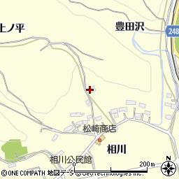 福島県いわき市小川町西小川（上ノ平）周辺の地図