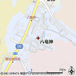 福島県白河市八竜神62-7周辺の地図
