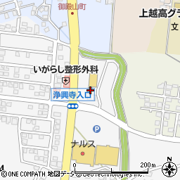 眼鏡市場　上越高田西店周辺の地図