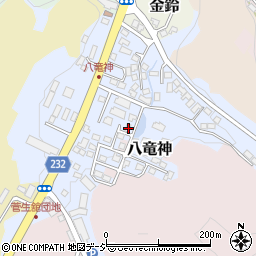 福島県白河市八竜神62-5周辺の地図