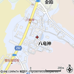 福島県白河市八竜神62-6周辺の地図