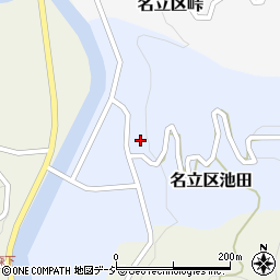 新潟県上越市名立区池田521周辺の地図