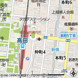 高田ターミナルホテル周辺の地図
