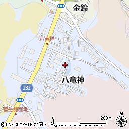 福島県白河市八竜神62-3周辺の地図