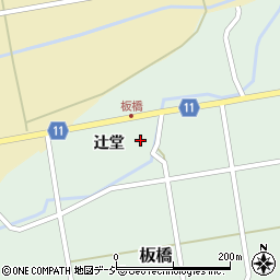 福島県白河市板橋辻堂74周辺の地図
