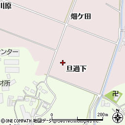 福島県いわき市小川町関場旦過下周辺の地図