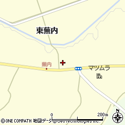 福島県白河市東蕪内新屋敷36-1周辺の地図