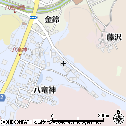 福島県白河市八竜神34-3周辺の地図