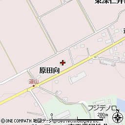 ファミリーマート白河東店周辺の地図