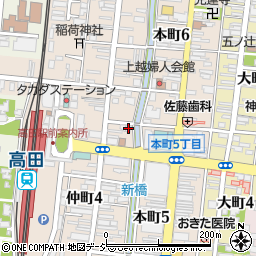 株式会社日本海コンサルタント上越支店周辺の地図