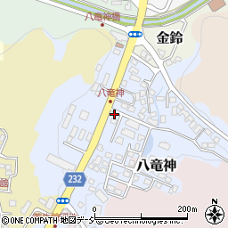 福島県白河市八竜神65-18周辺の地図