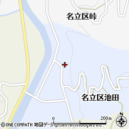 新潟県上越市名立区池田523周辺の地図