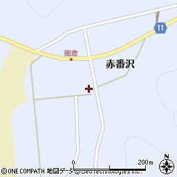 福島県白河市借宿鶴ヶ岡周辺の地図