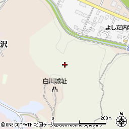 福島県白河市大舘山提ヶ入周辺の地図