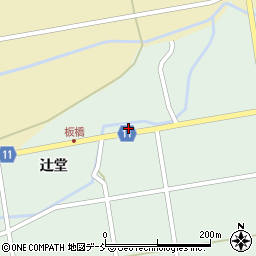 福島県白河市板橋樋越周辺の地図