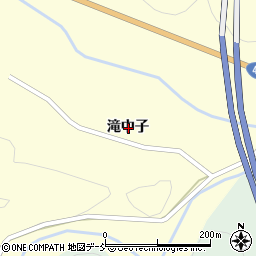 福島県いわき市三和町渡戸滝中子周辺の地図