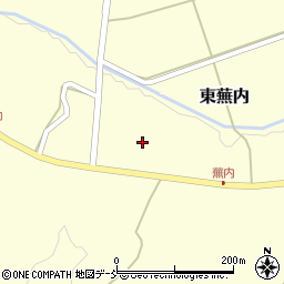 福島県白河市東蕪内屋敷前周辺の地図